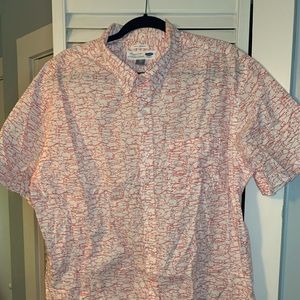 Old Navy, Slim Fit SS BD shirt with shark pattern